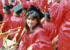 Decades later.....my BU graduation....still learning.